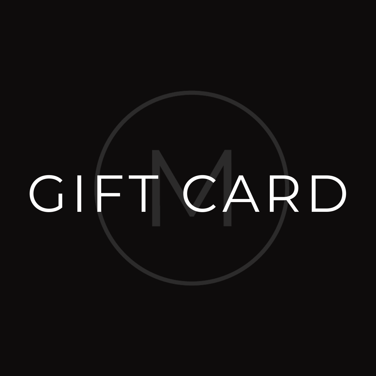 the MODERN Gift Card